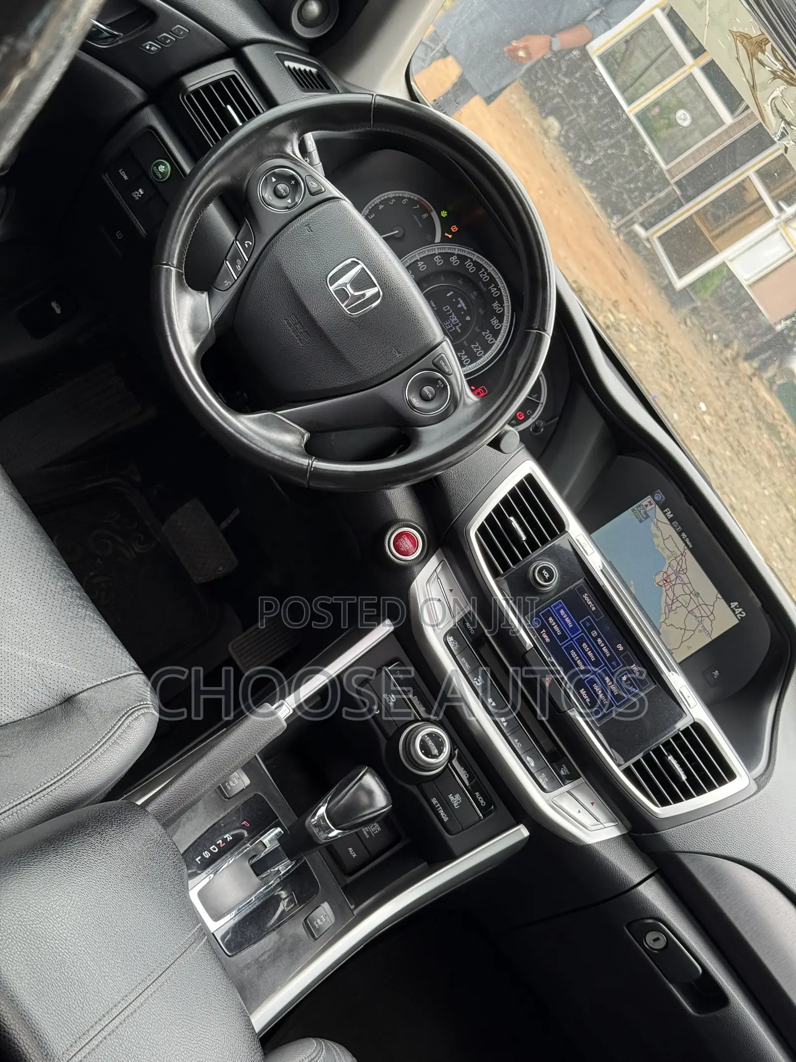 Honda Accord Sport 4dr Sedan (2.4L 4cyl CVT) 2015 White