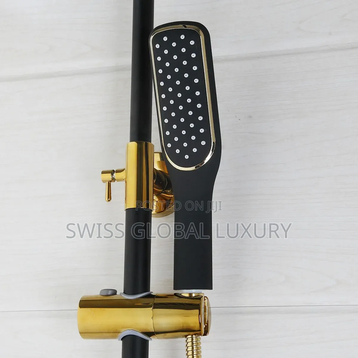 High Grade Black Gold Shower Faucet