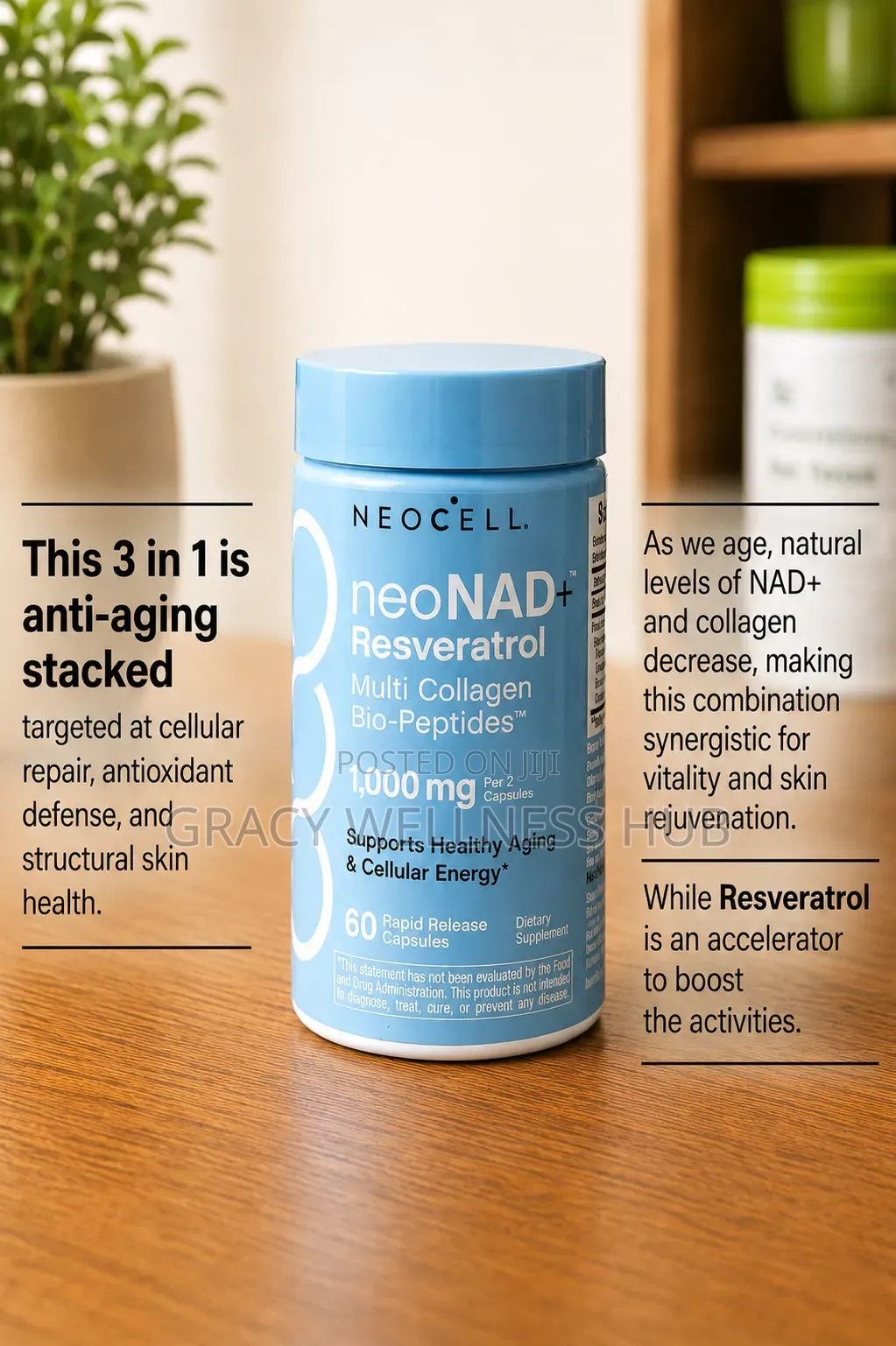 Neocell NeoNad+ Resveratrol