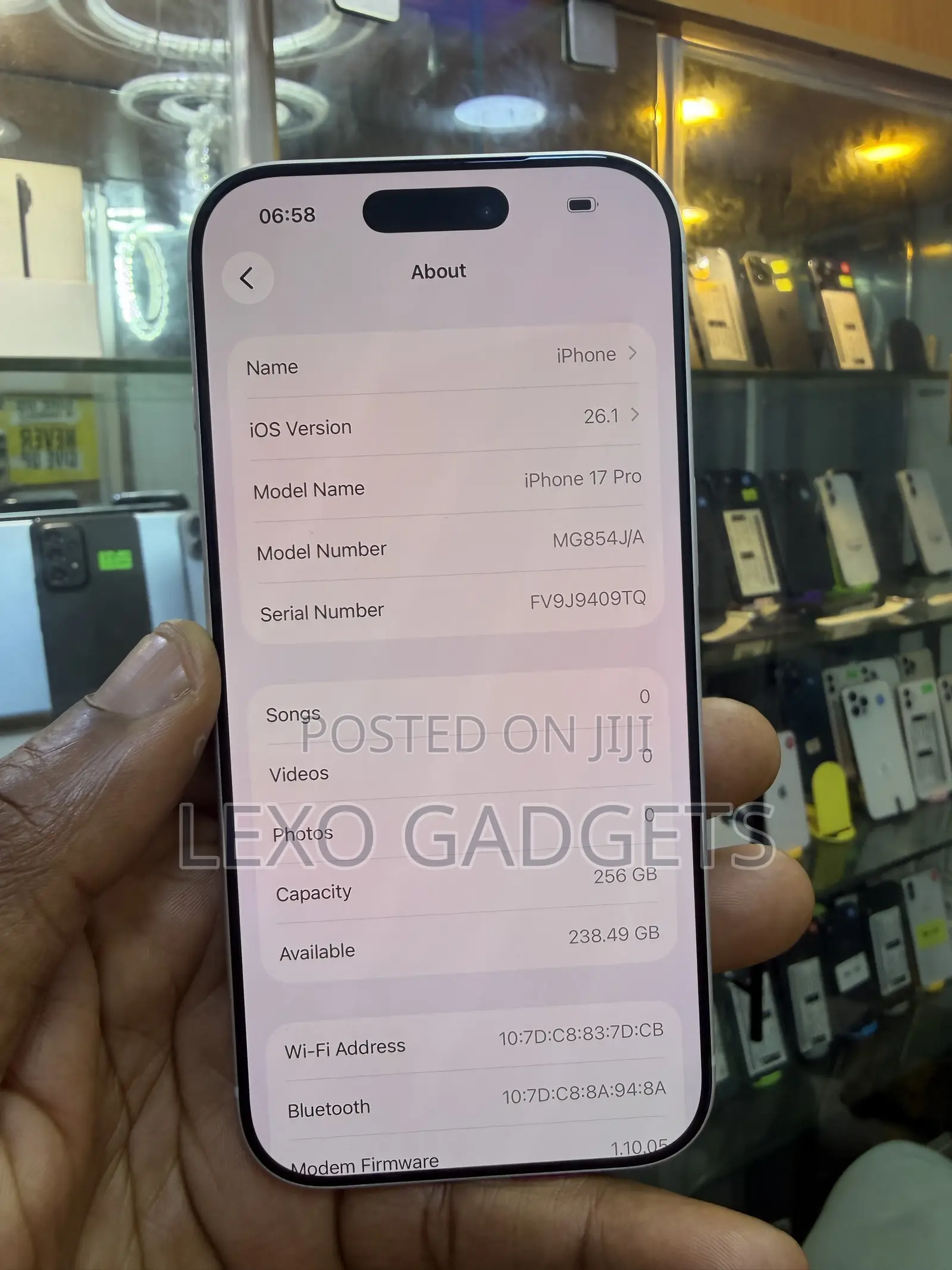 Apple iPhone 17 Pro 256 GB Silver