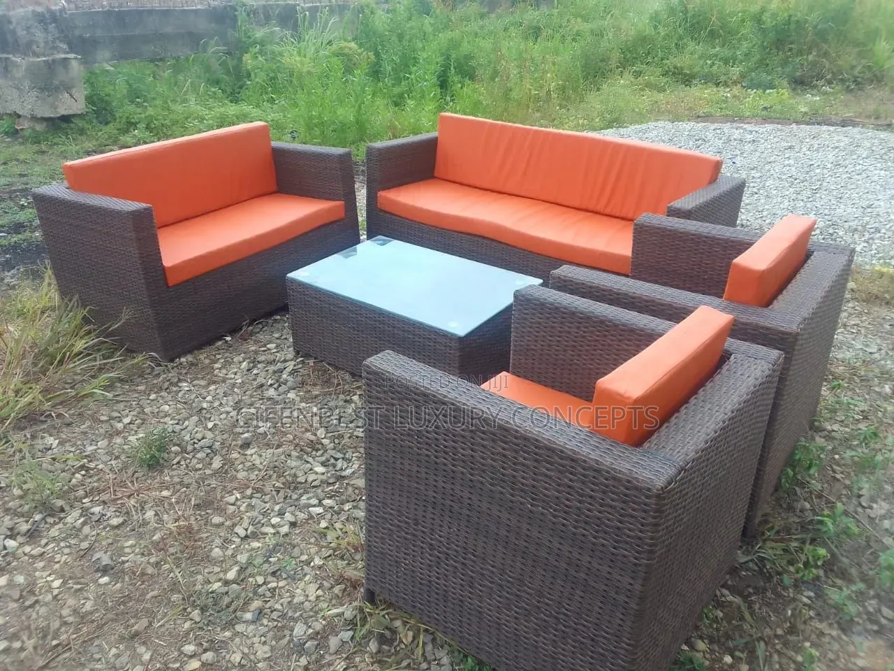 Rattan Outdoor Table and Chairs