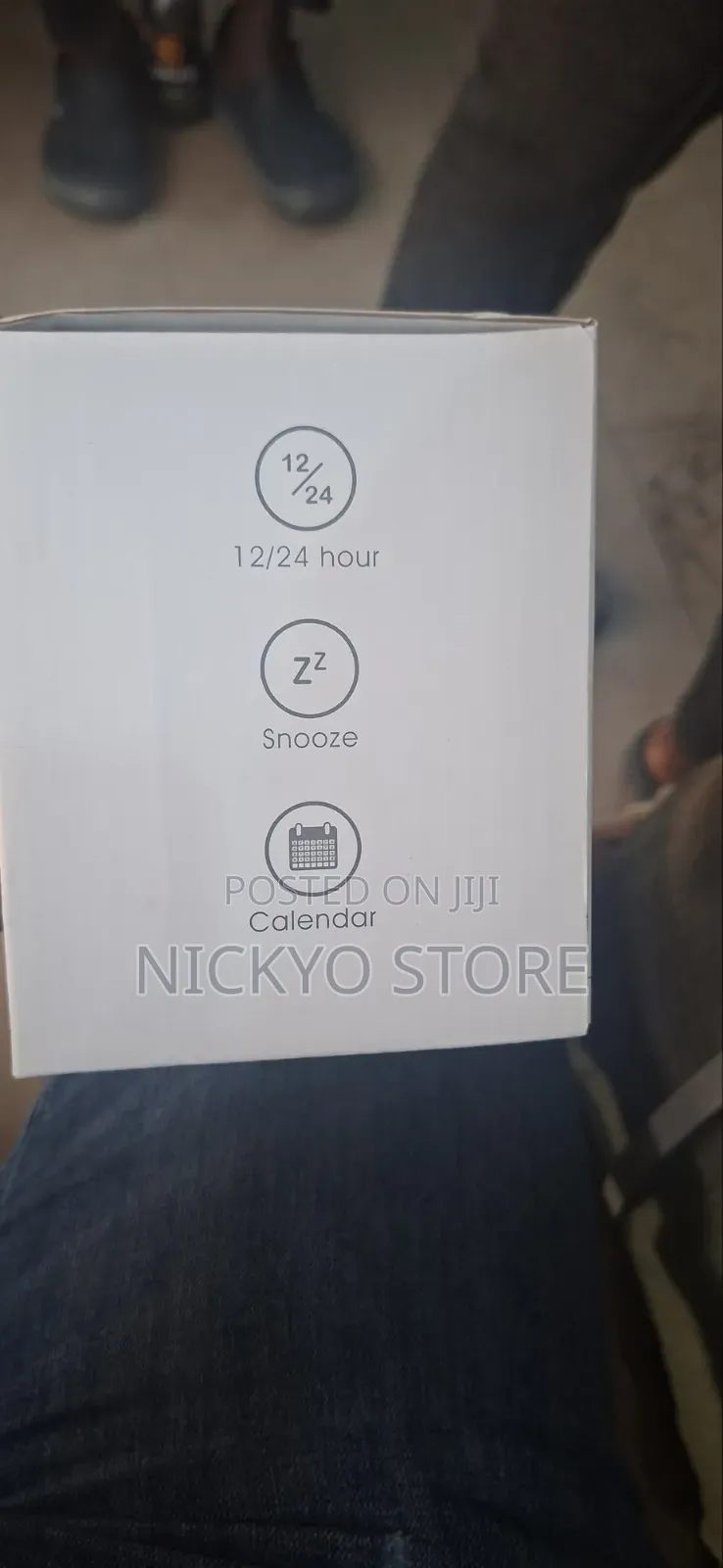 House-Shaped Digital LED Alarm Clock