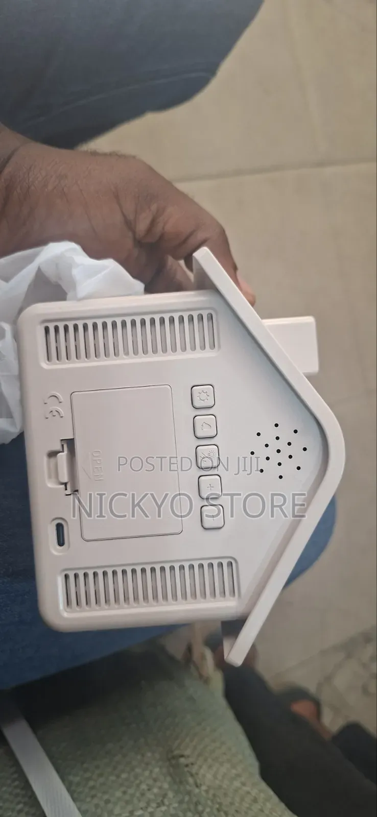 House-Shaped Digital LED Alarm Clock