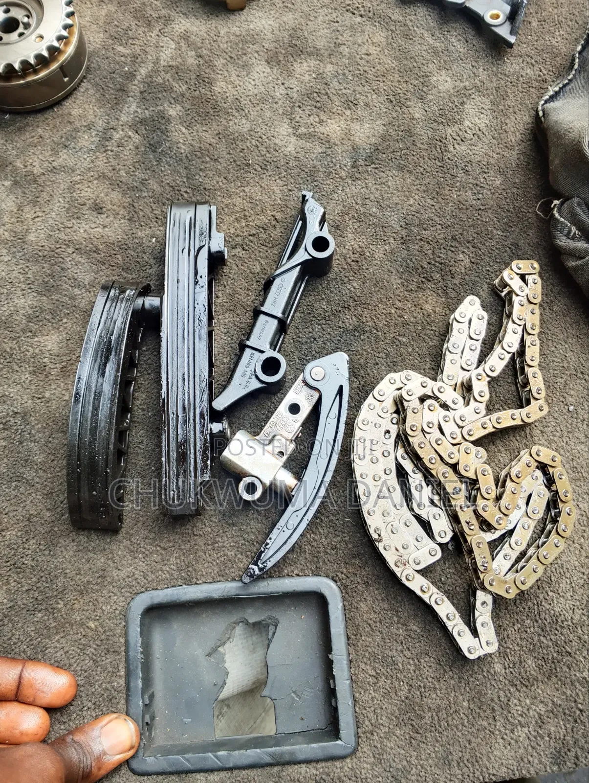 Audi Q7 3.6 V6 Engine Complete Timing Chain and Timing Slide Rail