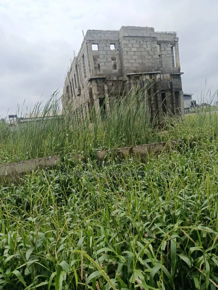 Half Plot of Land With 36 Pilling Points Done