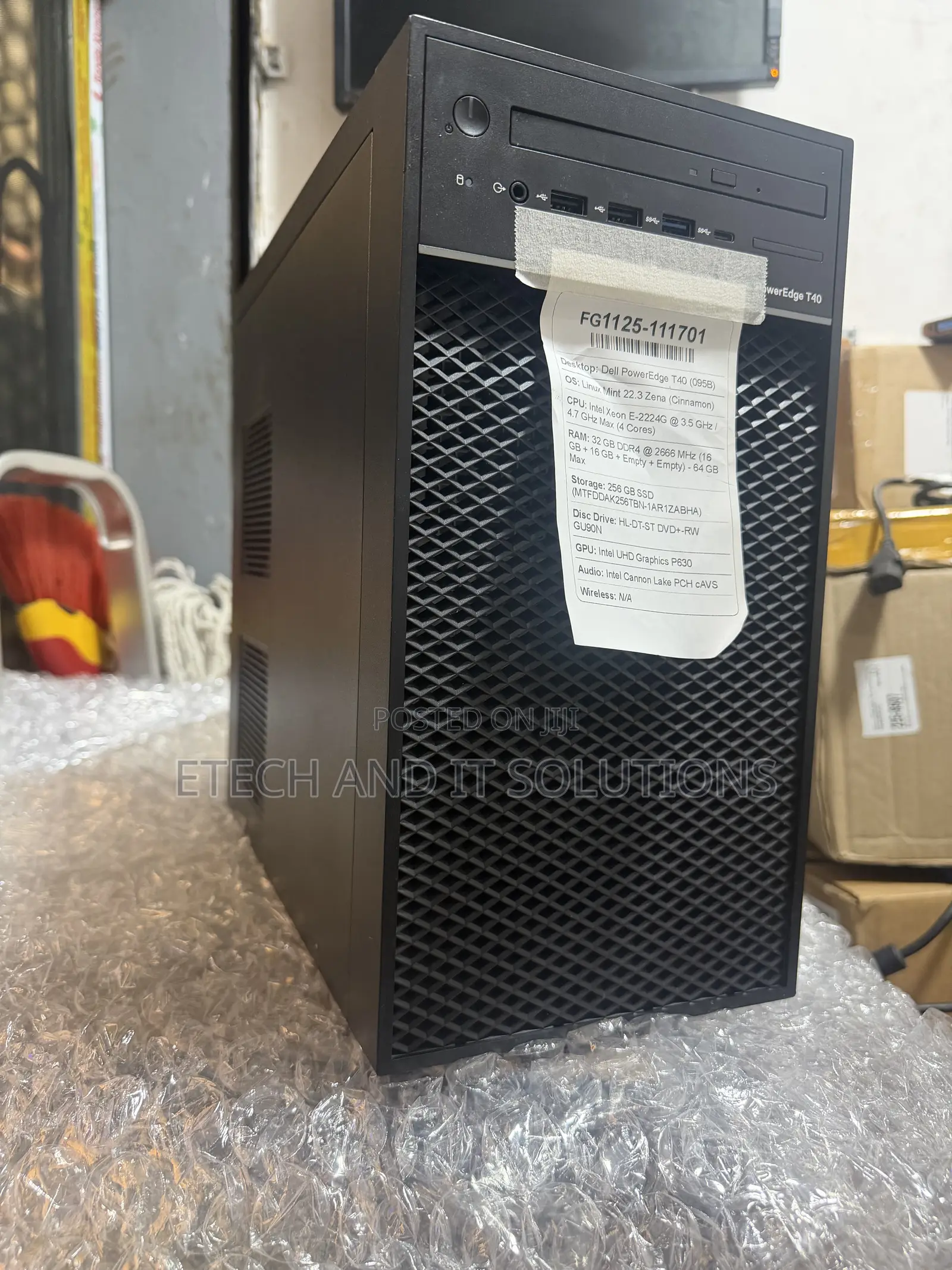 Server Dell PowerEdge T40 16GB Intel Xeon SSD 1T