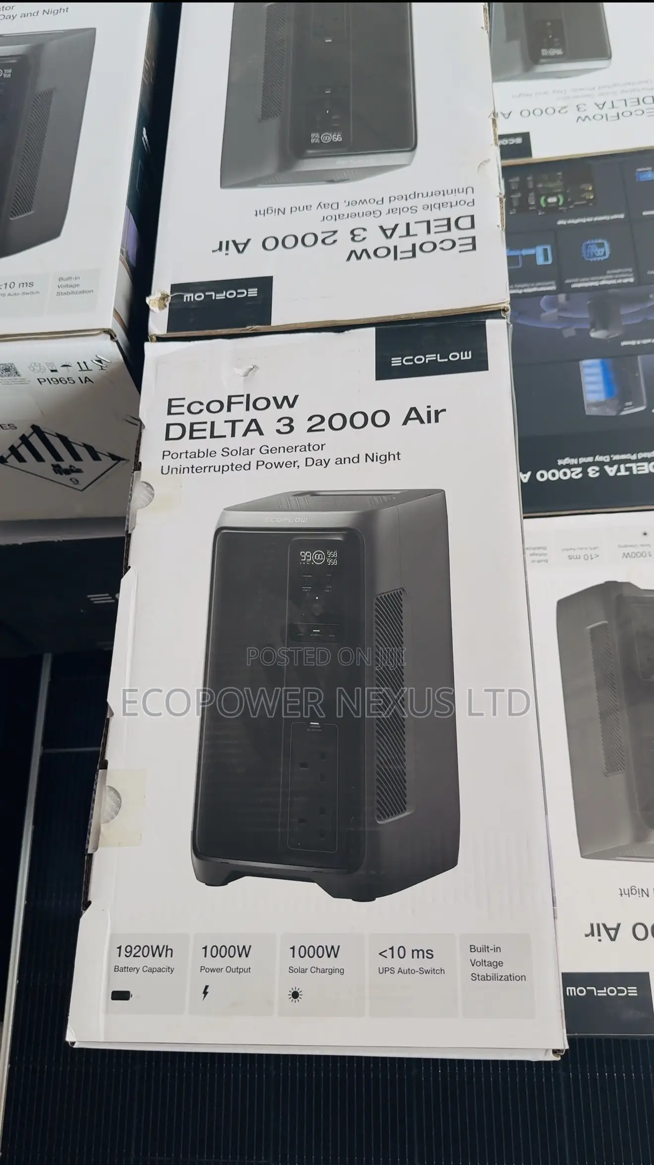 Delta 3 2000 Air 1000W Solar Generator (2 Year Warranty)