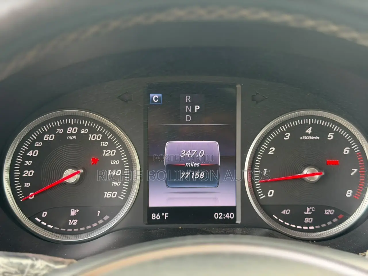 Mercedes-Benz GLC-Class 2016 Black