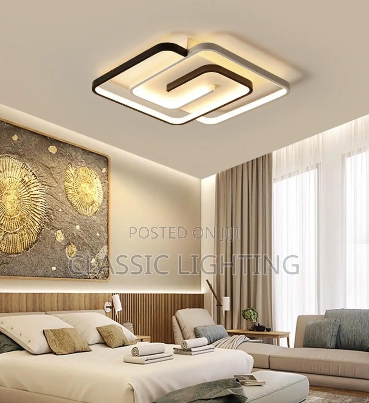 LED Ceiling Lamp Simple Modern Ceiling Lamp Energy Saving Chandeliers