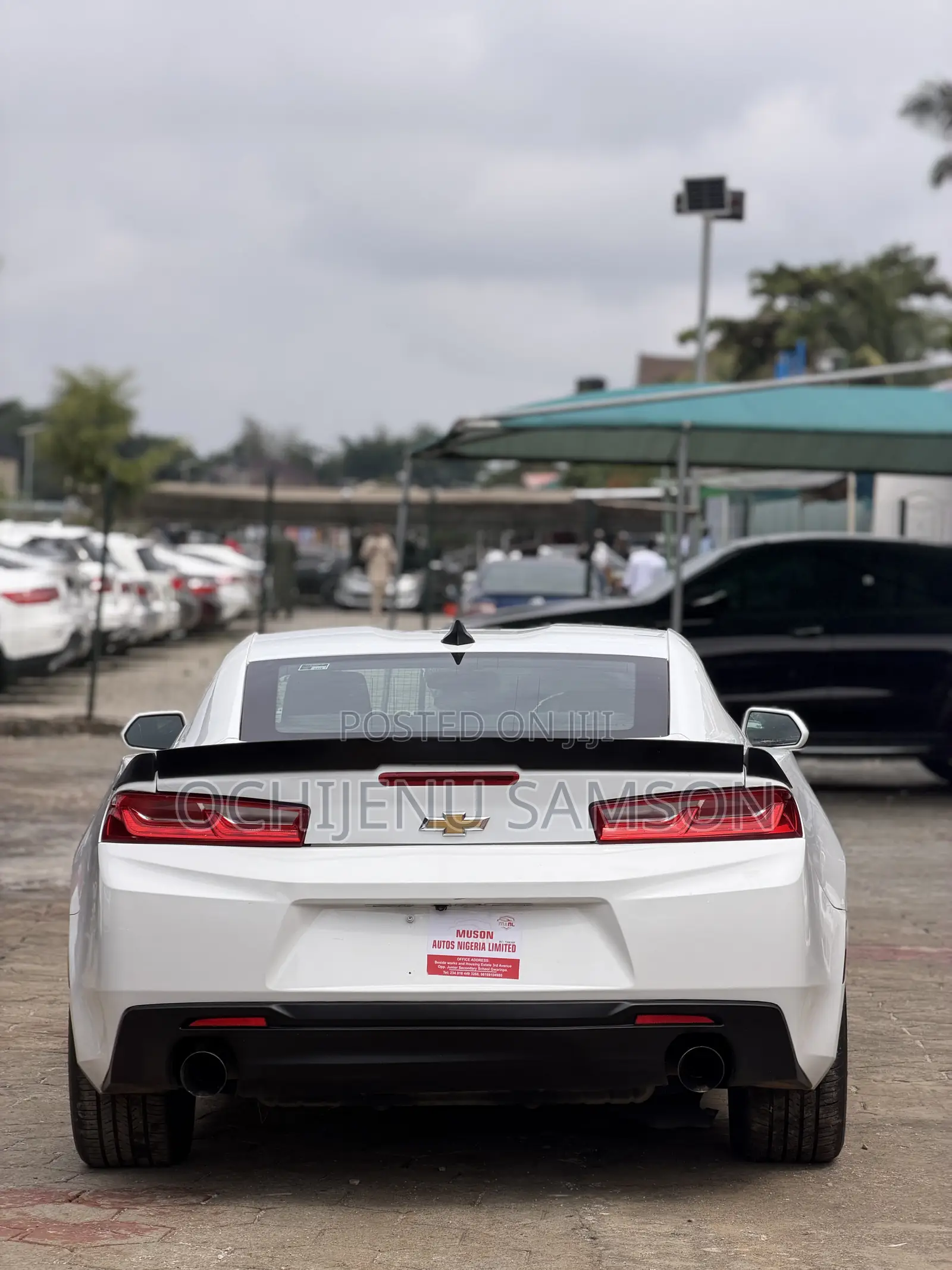 Chevrolet Camaro 2017 White