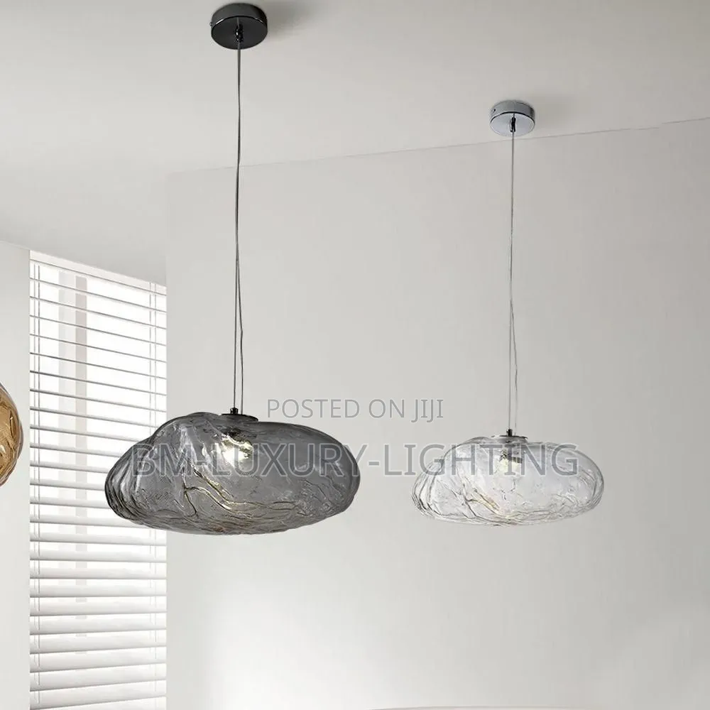 Nordic Stone Glass Pendant