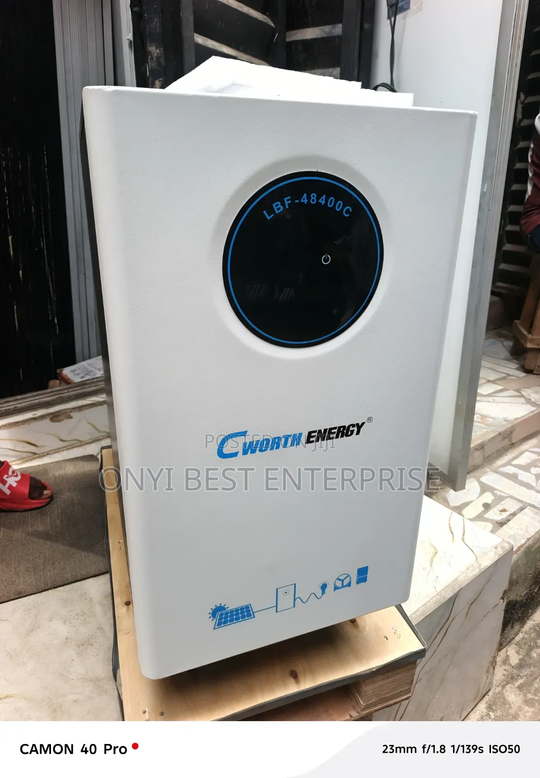 C Worth Lithium Ion Battery 20kw 48volts Brand New