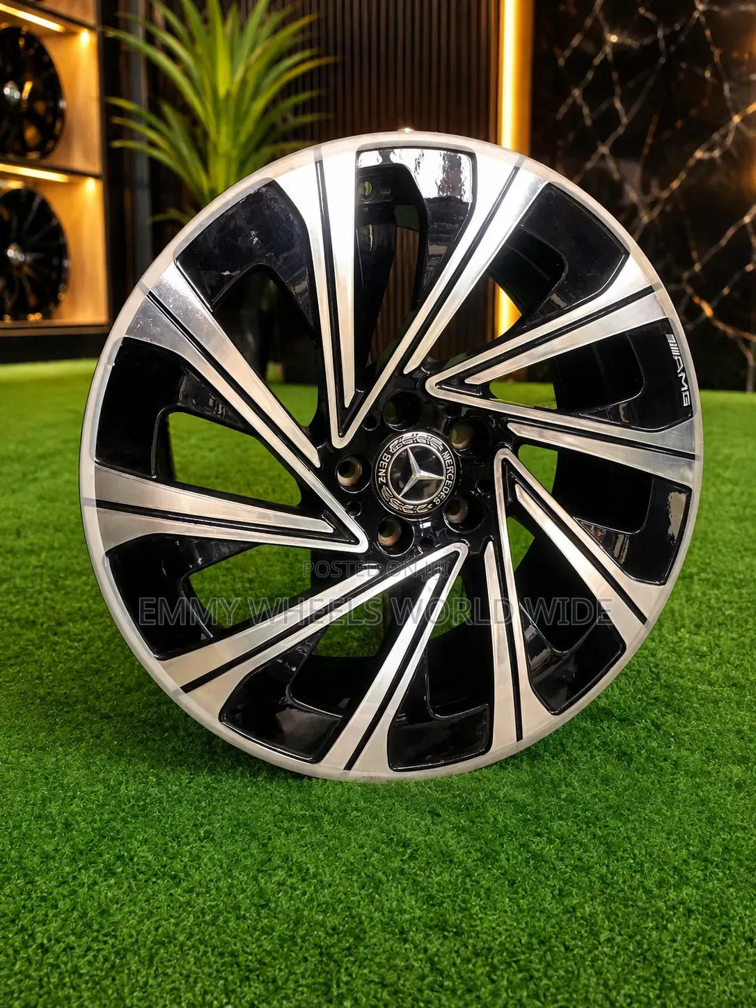 19inch for New Model M/Benz Front and Back Black and Stainless