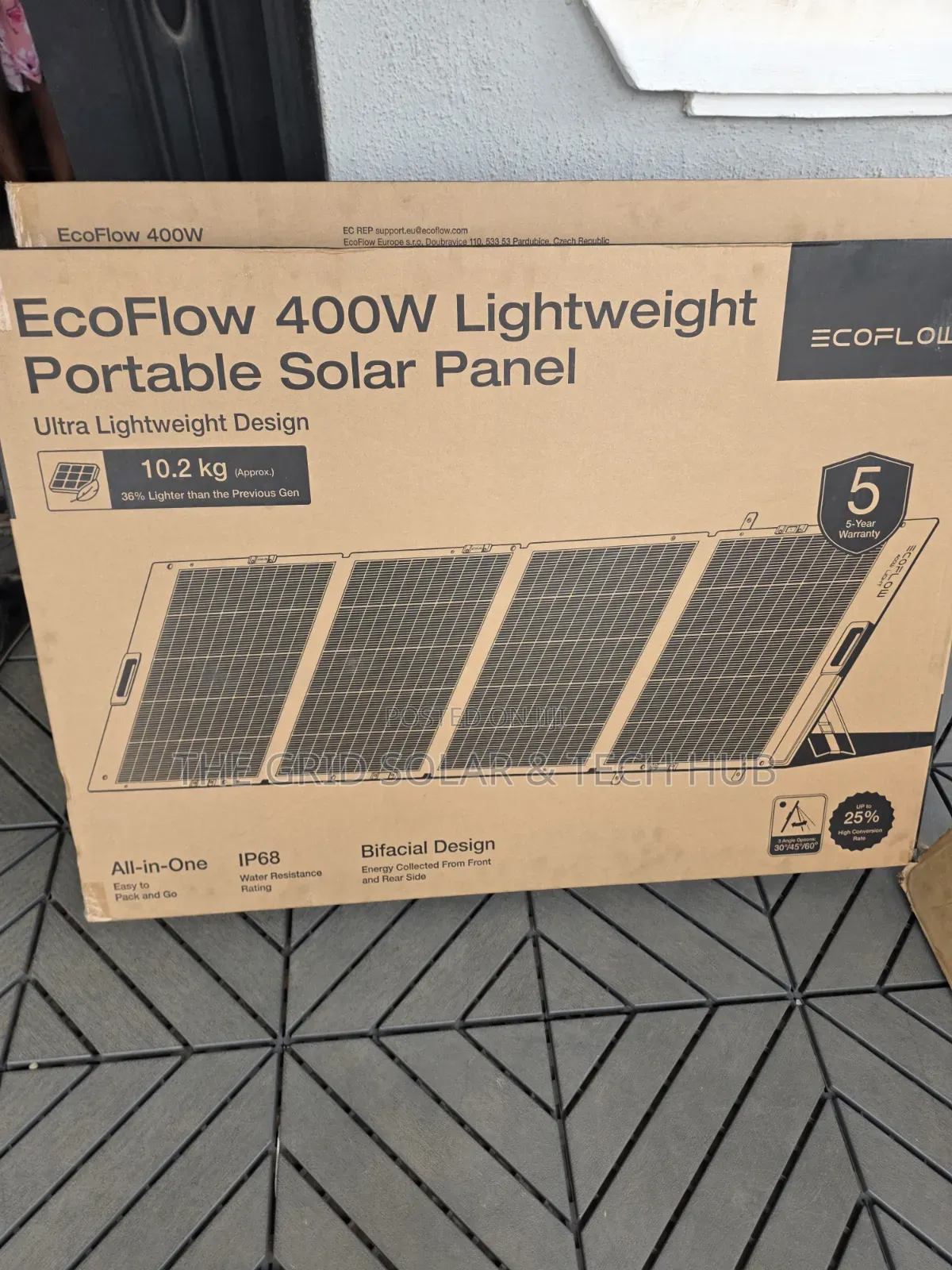 Brand New 400W EcoFlow Portable Foldable Solar Panel