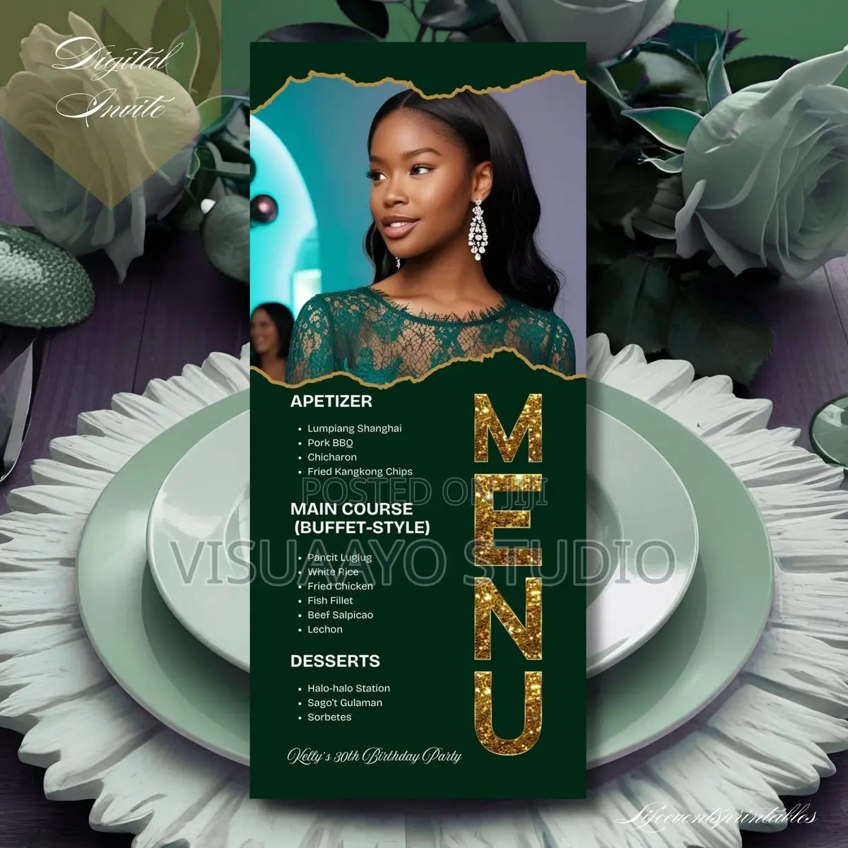 Menu Card Printing in Nigeria | Restaurant, Food Event Menu