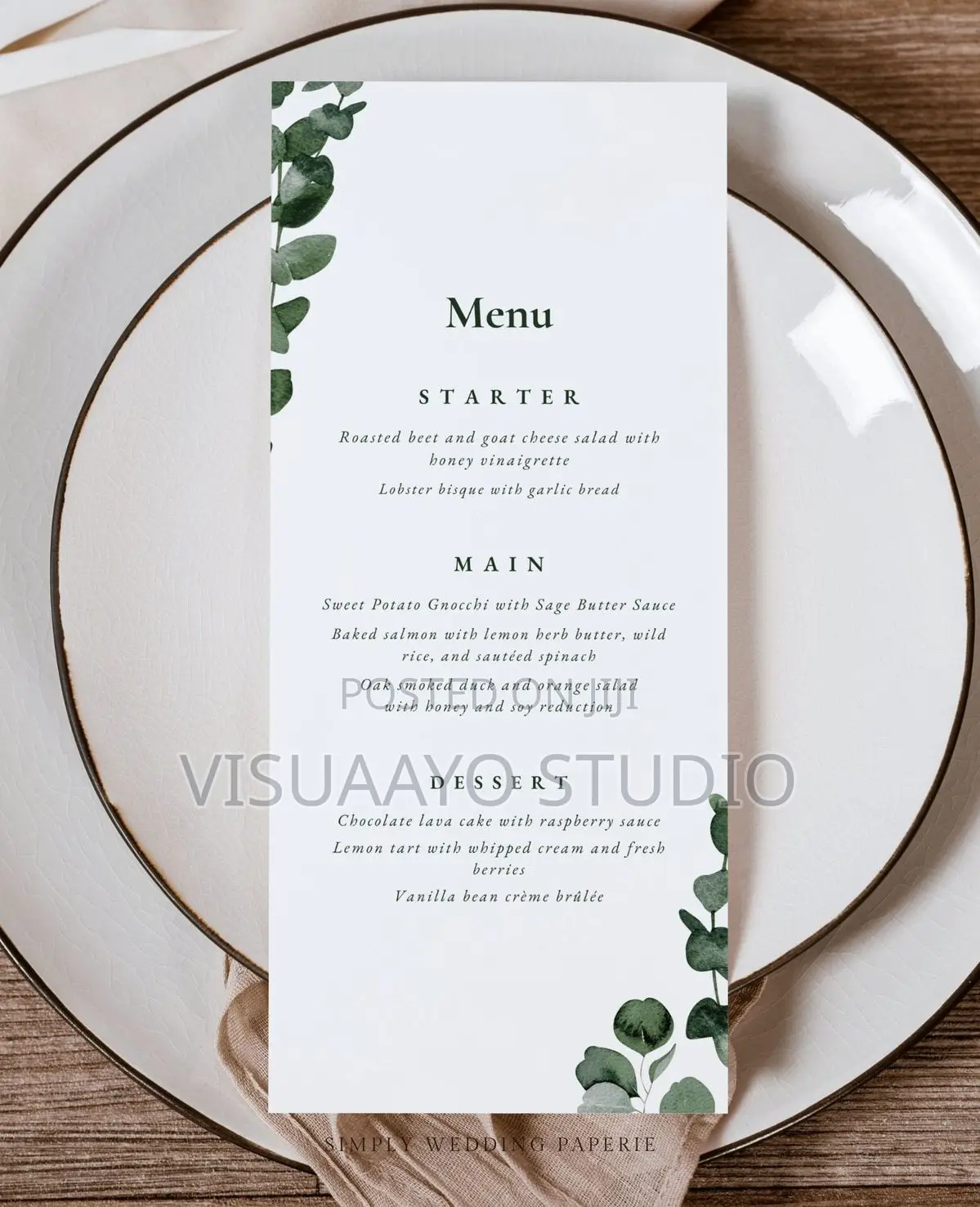 Menu Card Printing in Nigeria | Restaurant, Food Event Menu