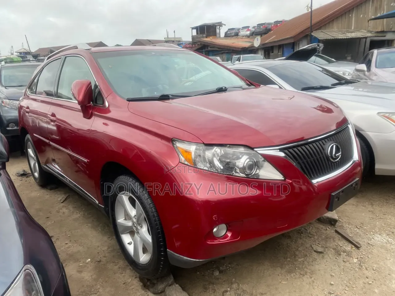 Lexus RX 2012 Red