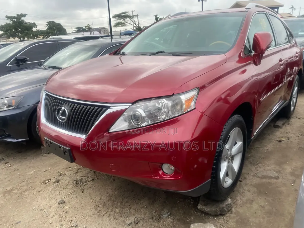 Lexus RX 2012 Red