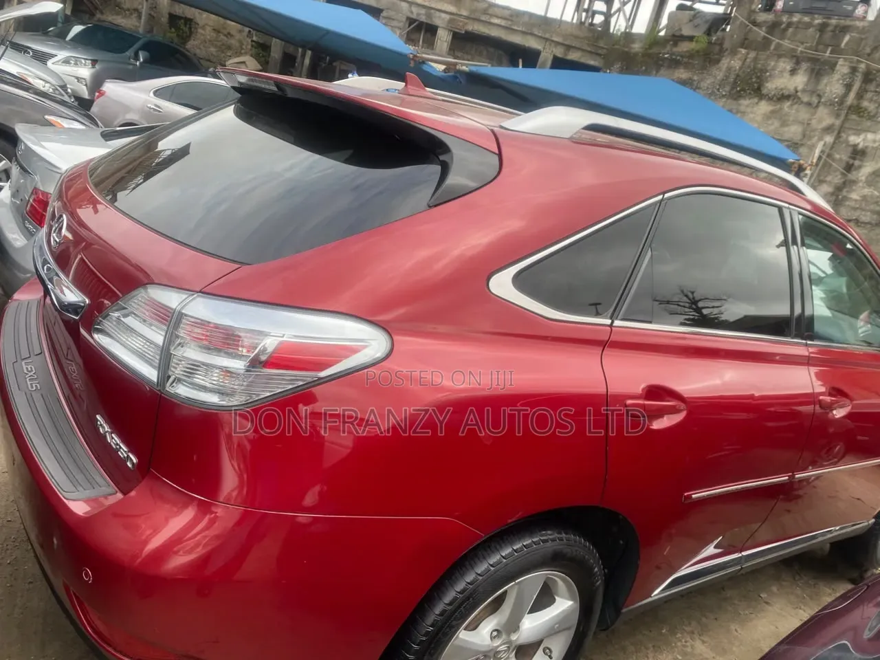 Lexus RX 2012 Red