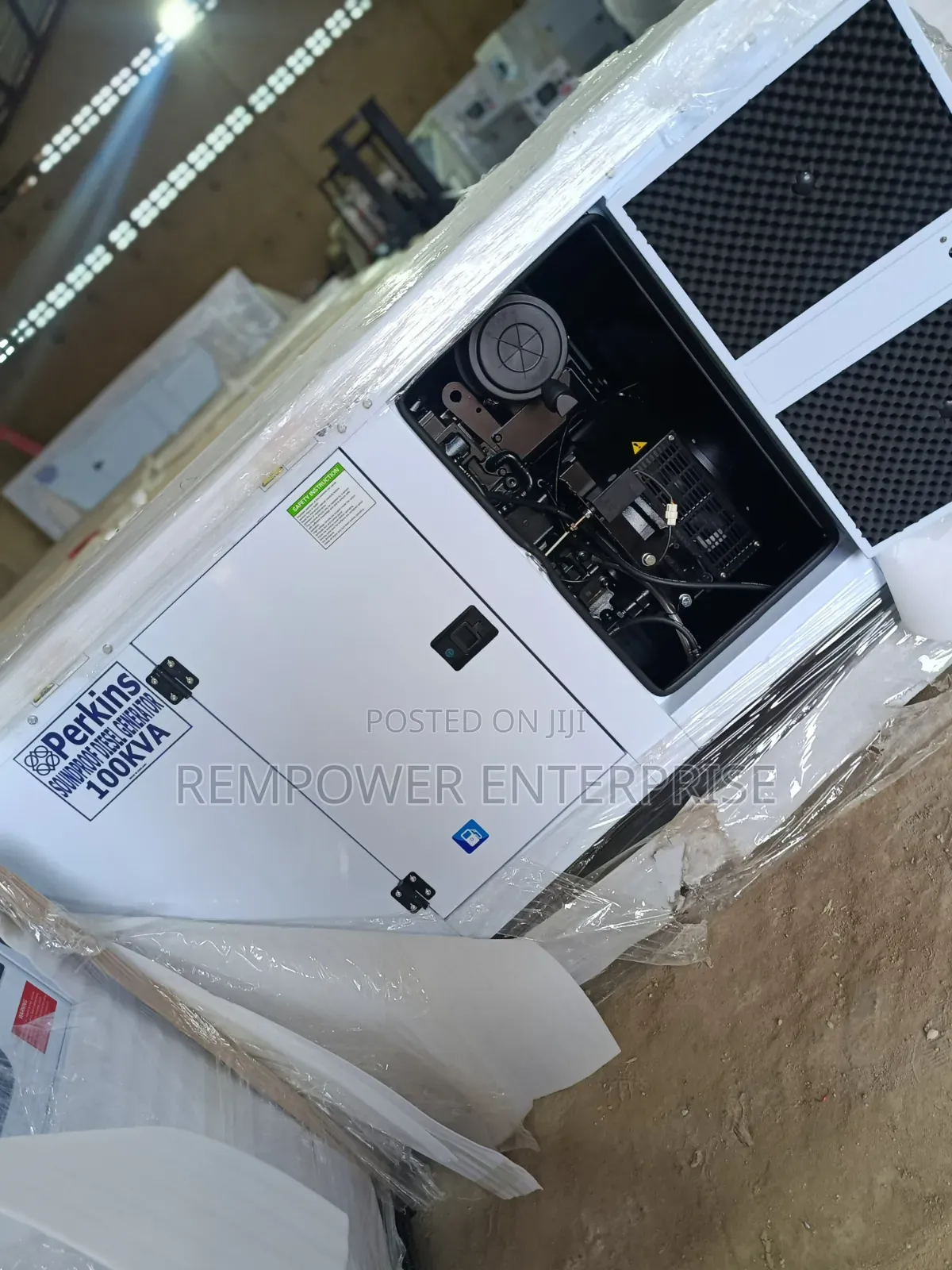 Perkins Soundproof 100kva Generator