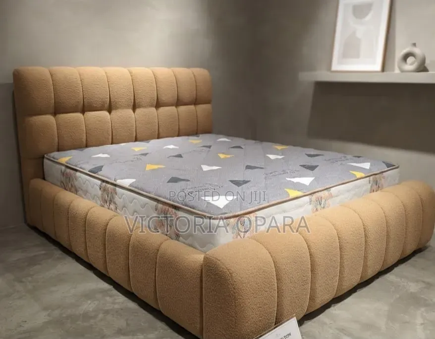 Quality 6by6 Orthopedic Mattress and Bedframe