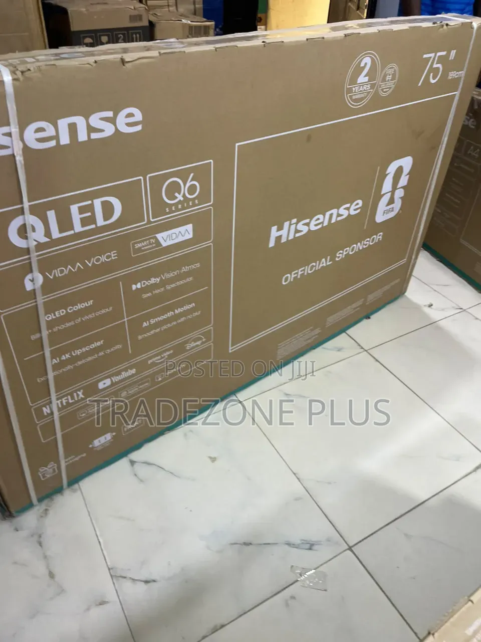 Hisense 75 Inches Qled With High Refresh Rate for Smooth Gaming