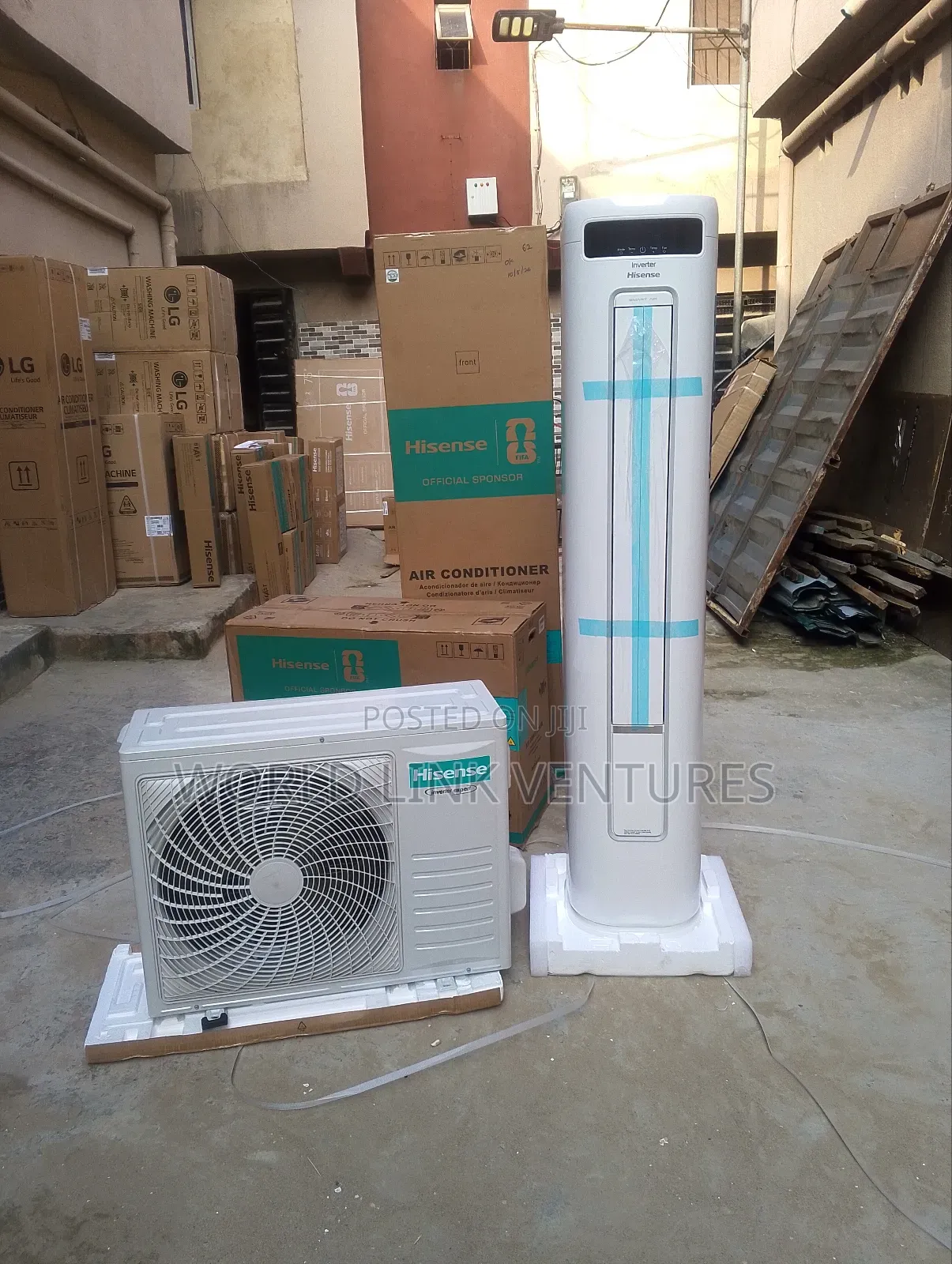 LG 3 Toun Air Conditioner With Super Cooling Original