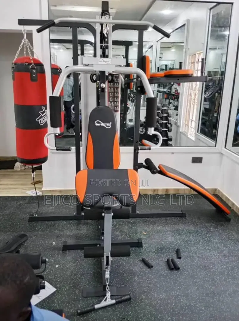 Station Gym With Punching Bag