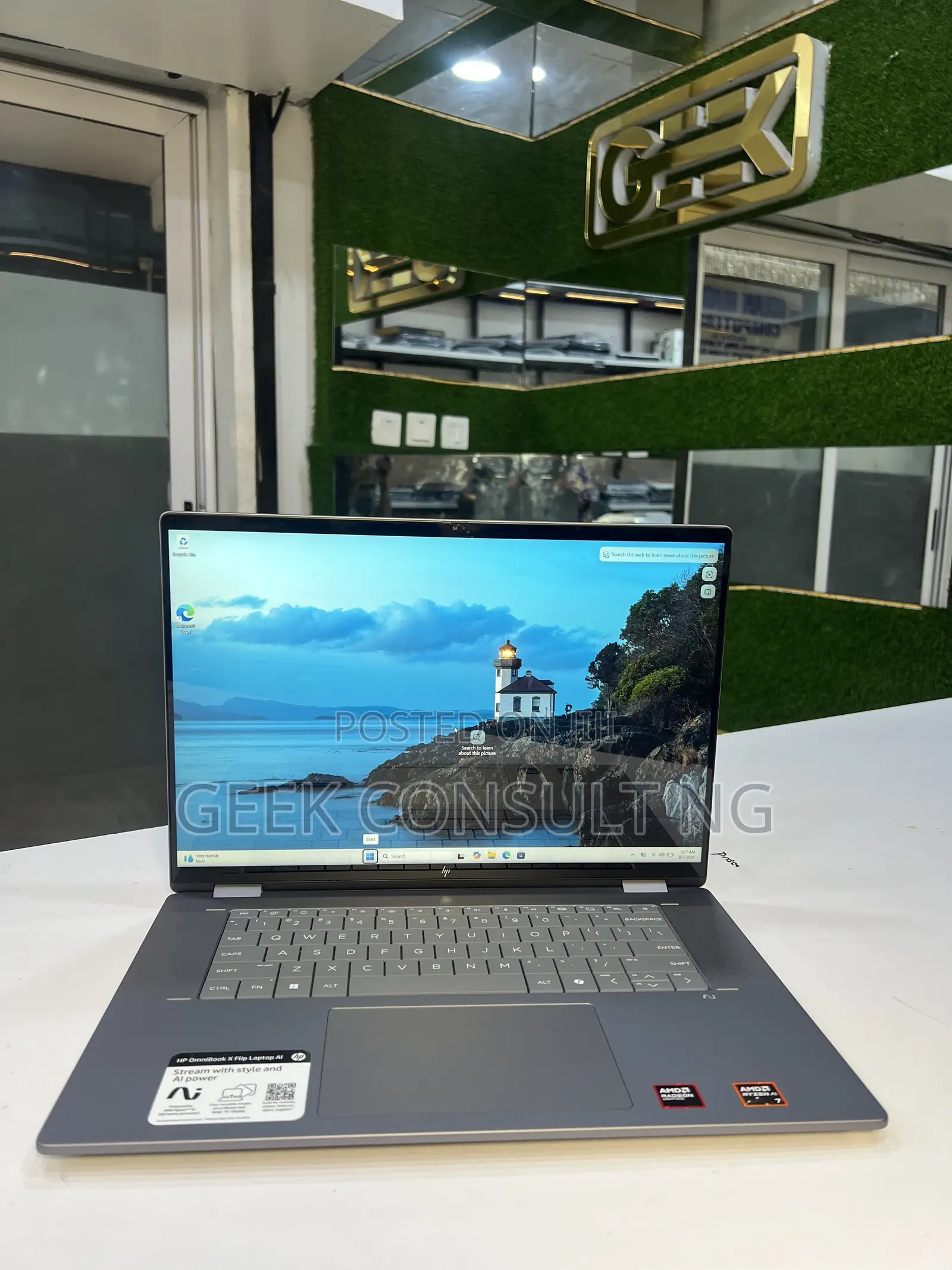 Laptop HP OmniBook X Flip 16" 24GB AMD Ryzen 7 SSD 1T