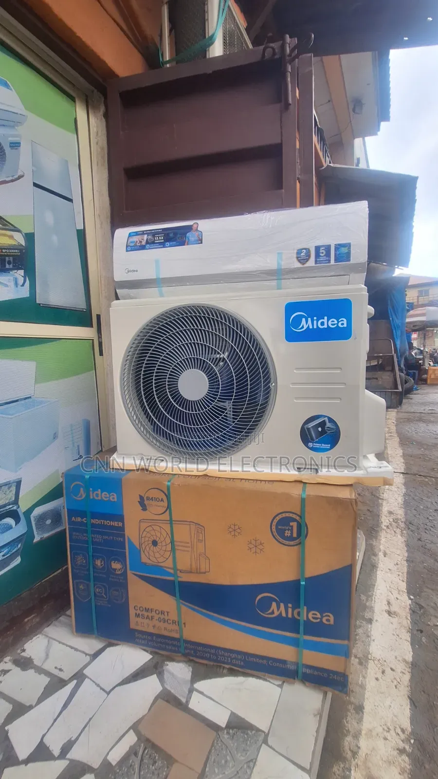 New Midea 1.5hp Split AC (Copper ) Super Cooling Warranty 2years