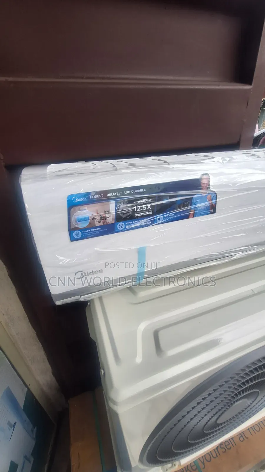 New Midea 1.5hp Split AC (Copper ) Super Cooling Warranty 2years