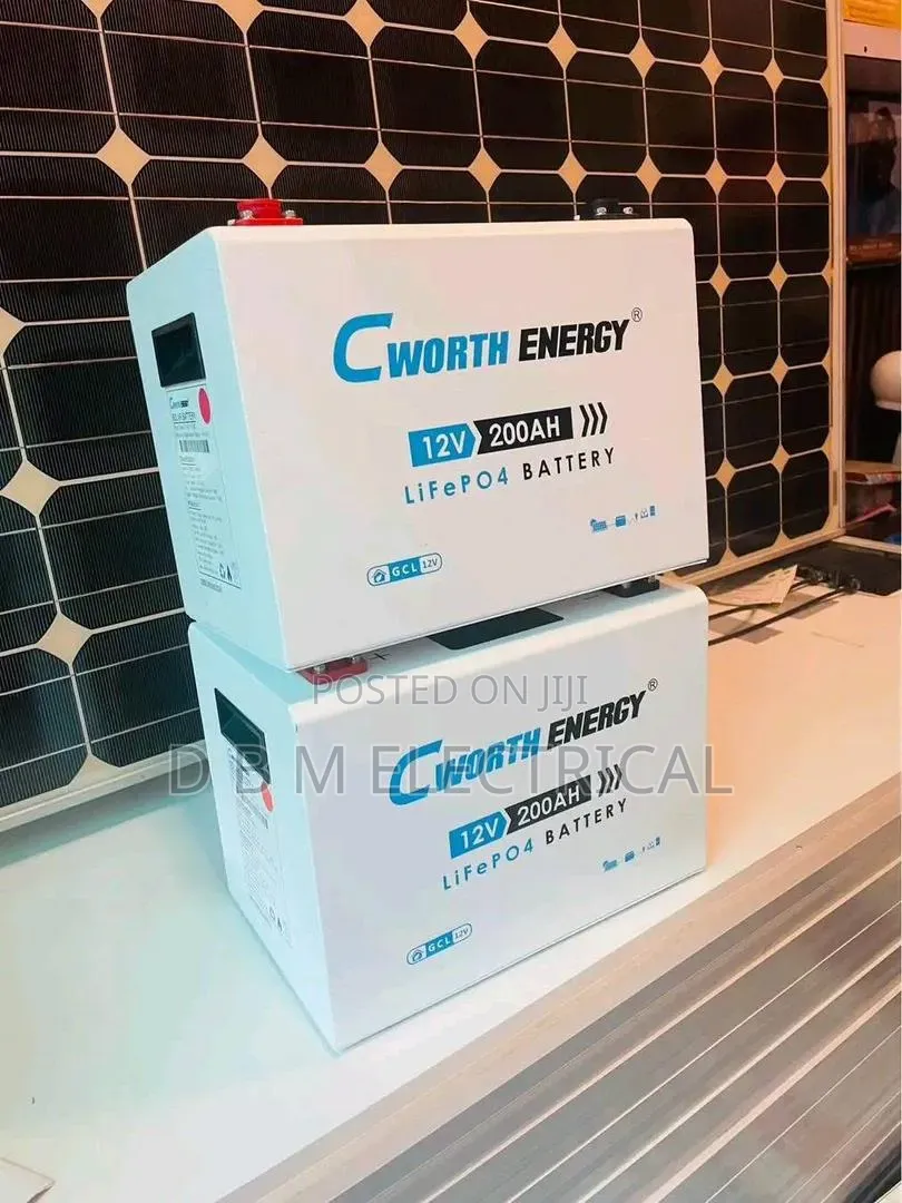 Cworth Solar Lithium Battery 12v 200ah