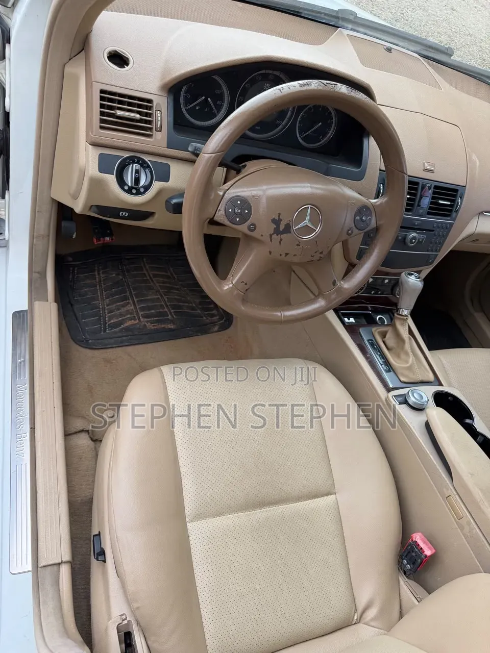 Mercedes-Benz C300 2008 White