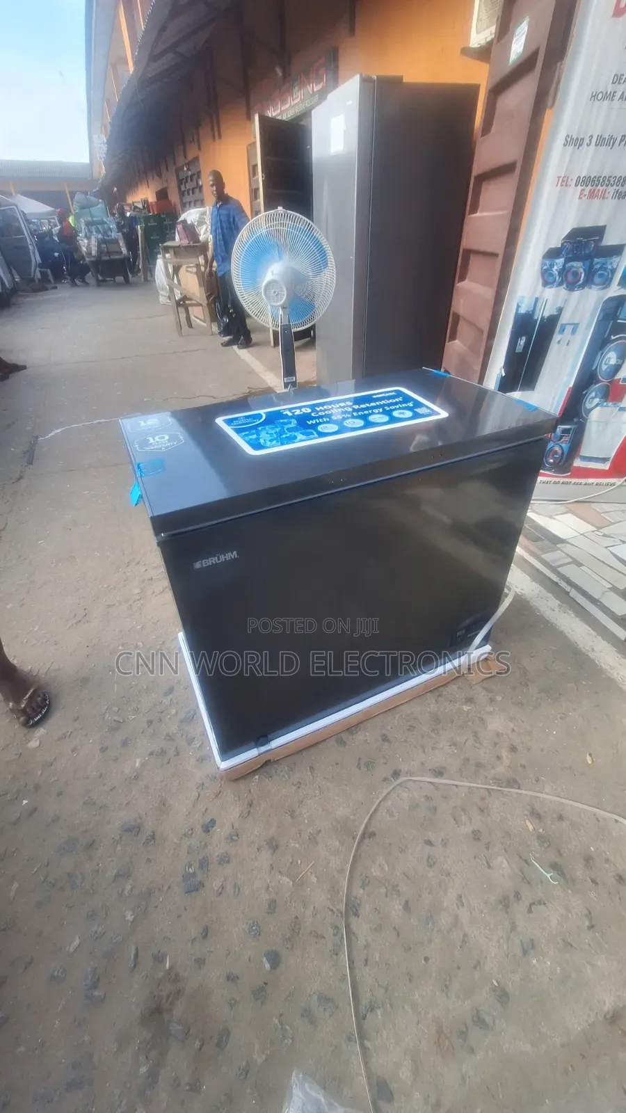 New Bruhm Inverter Chest Freezer (200L) Energy Saving Fast Cooling