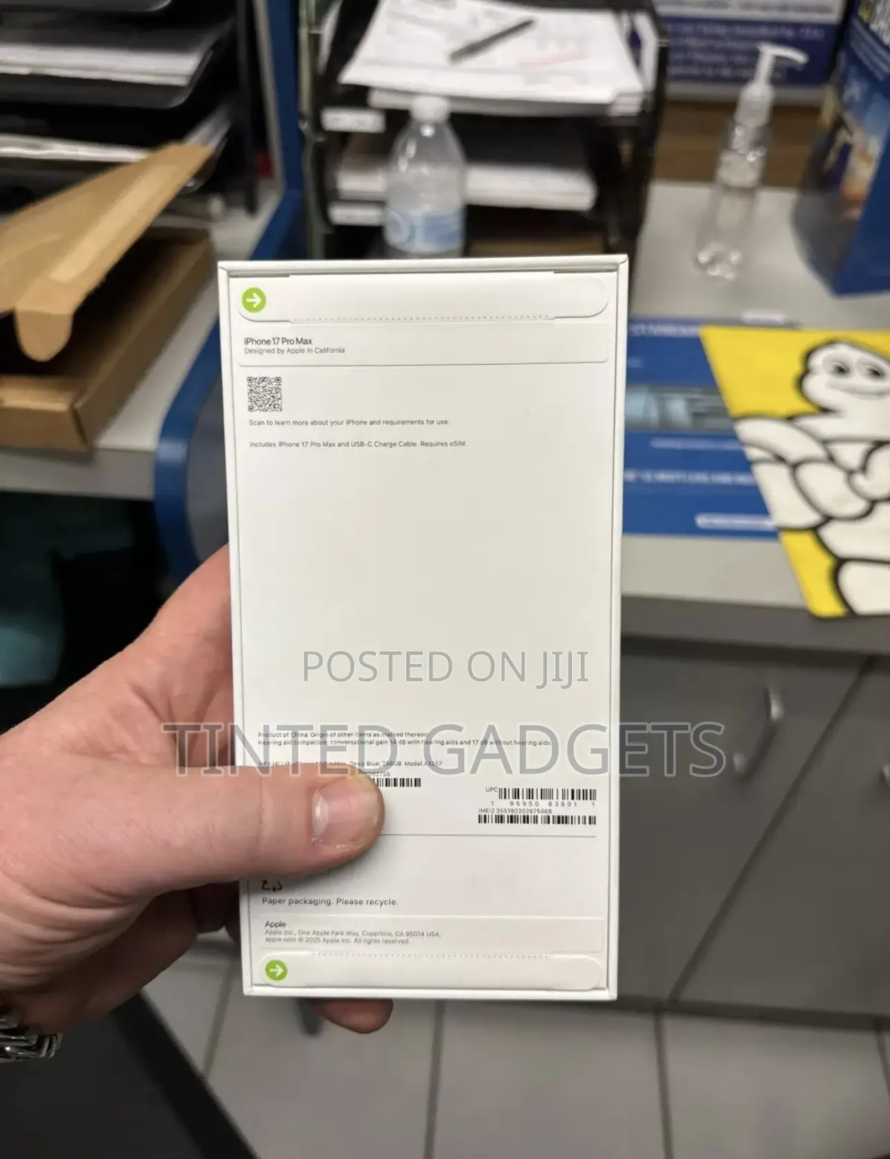 New Apple iPhone 17 Pro Max 256 GB Blue
