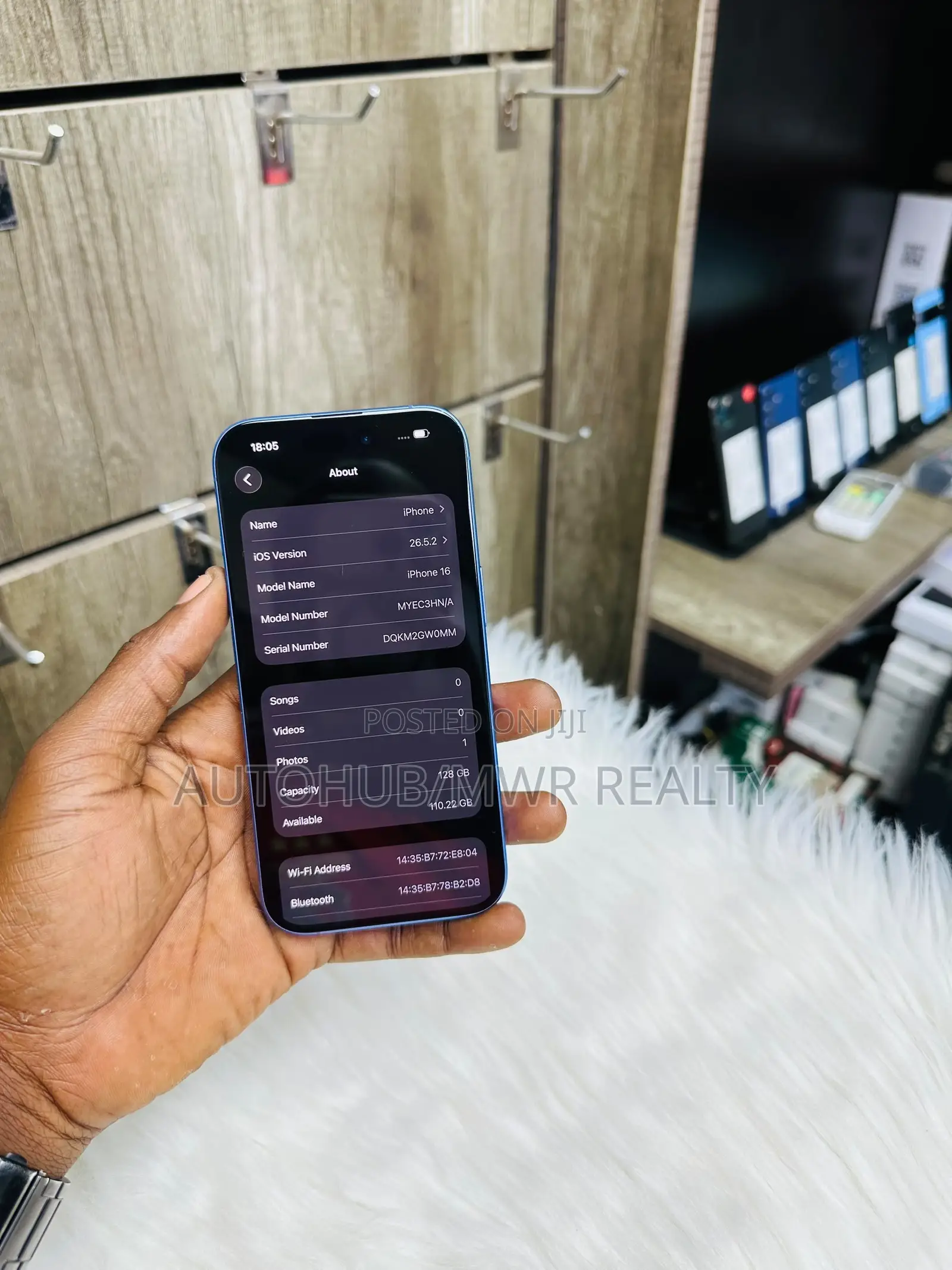 Apple iPhone 16 128 GB Blue