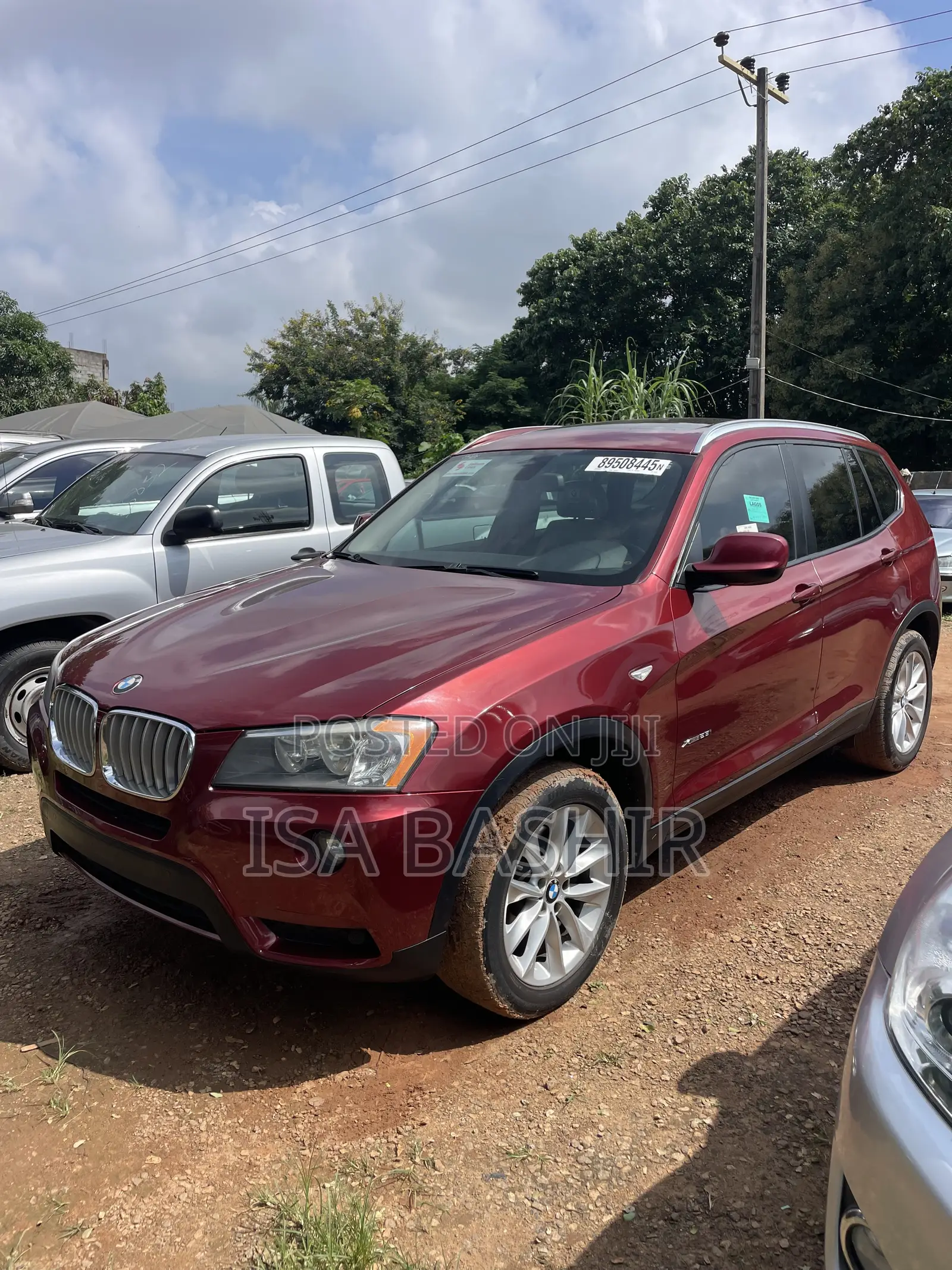 BMW X3 2013 Red