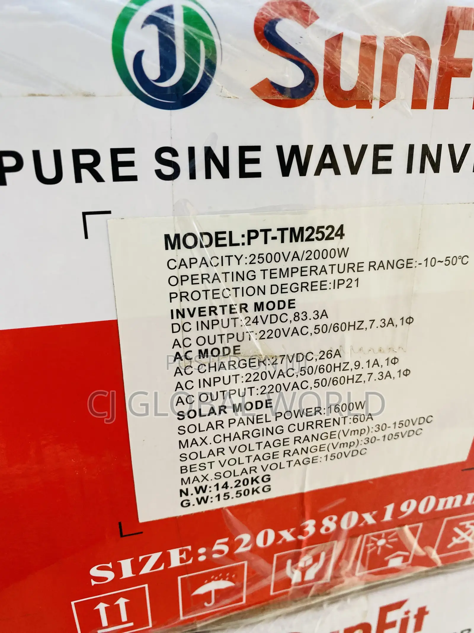 2.5kva 24v Sunfit Inverter