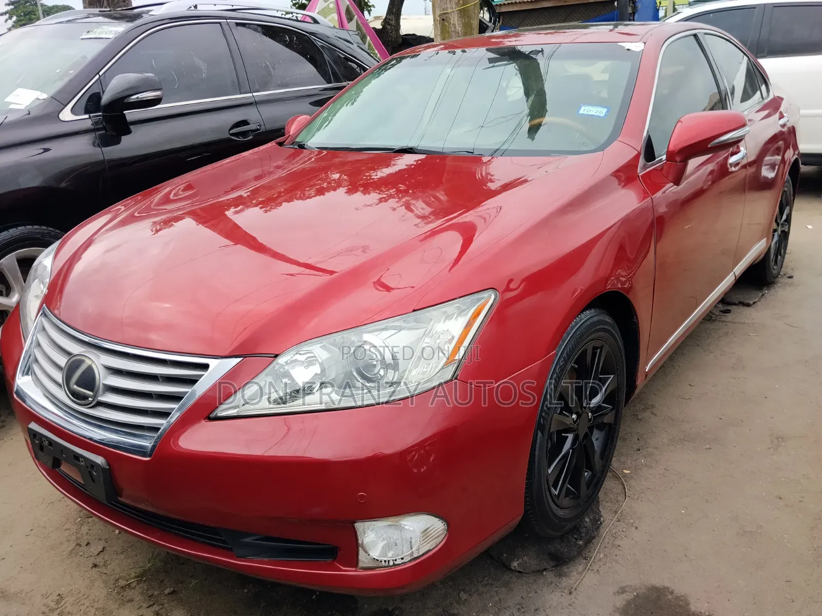 Lexus ES 350 2010 Red