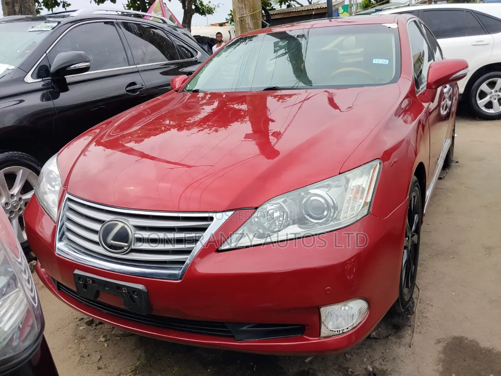 Lexus ES 350 2010 Red