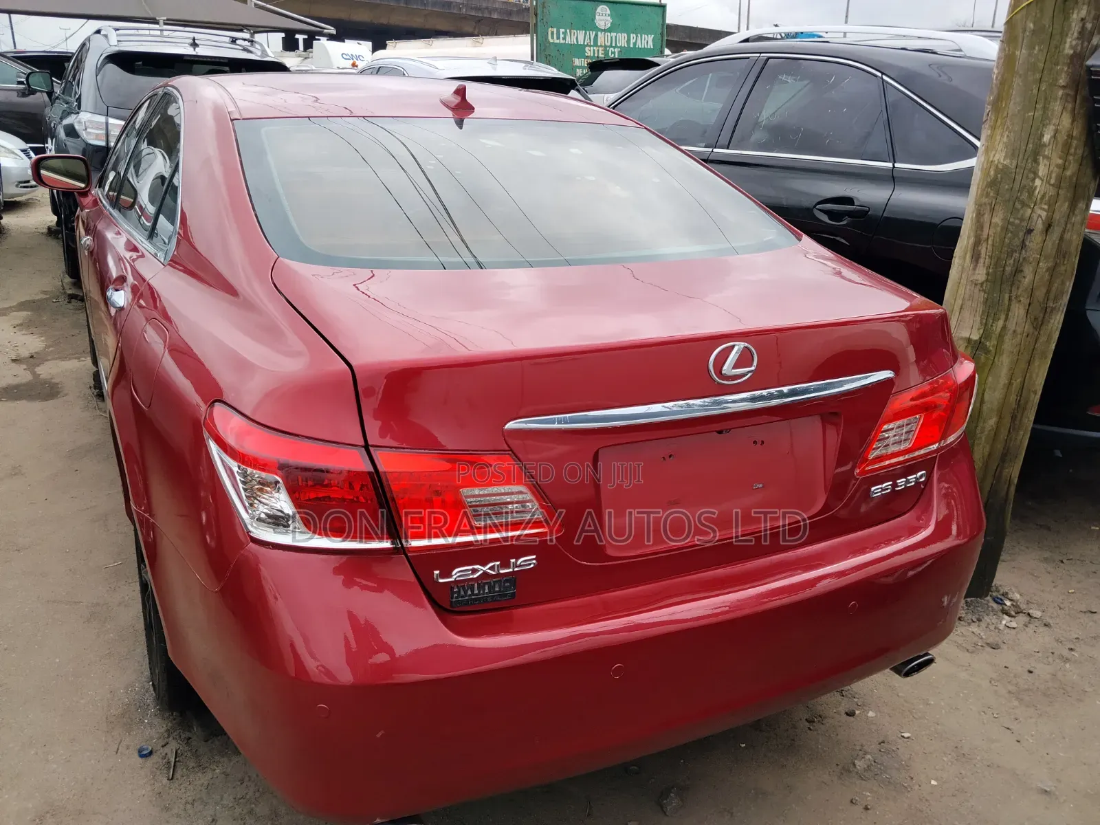 Lexus ES 350 2010 Red