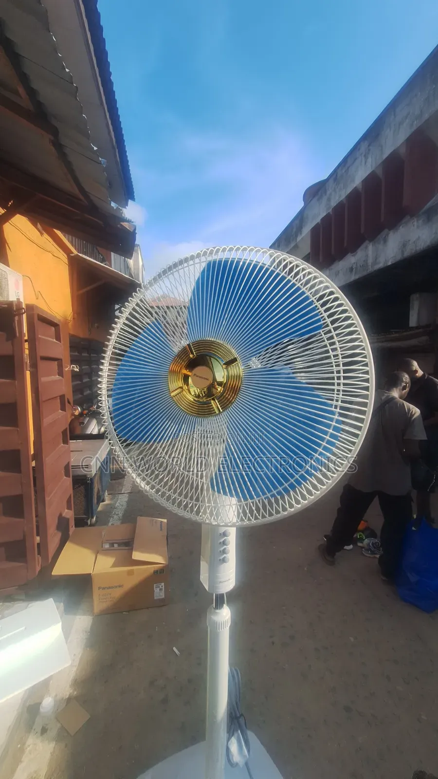 New Panasonic 18"inches Standing Fan (F-407y) High Quality Copper 