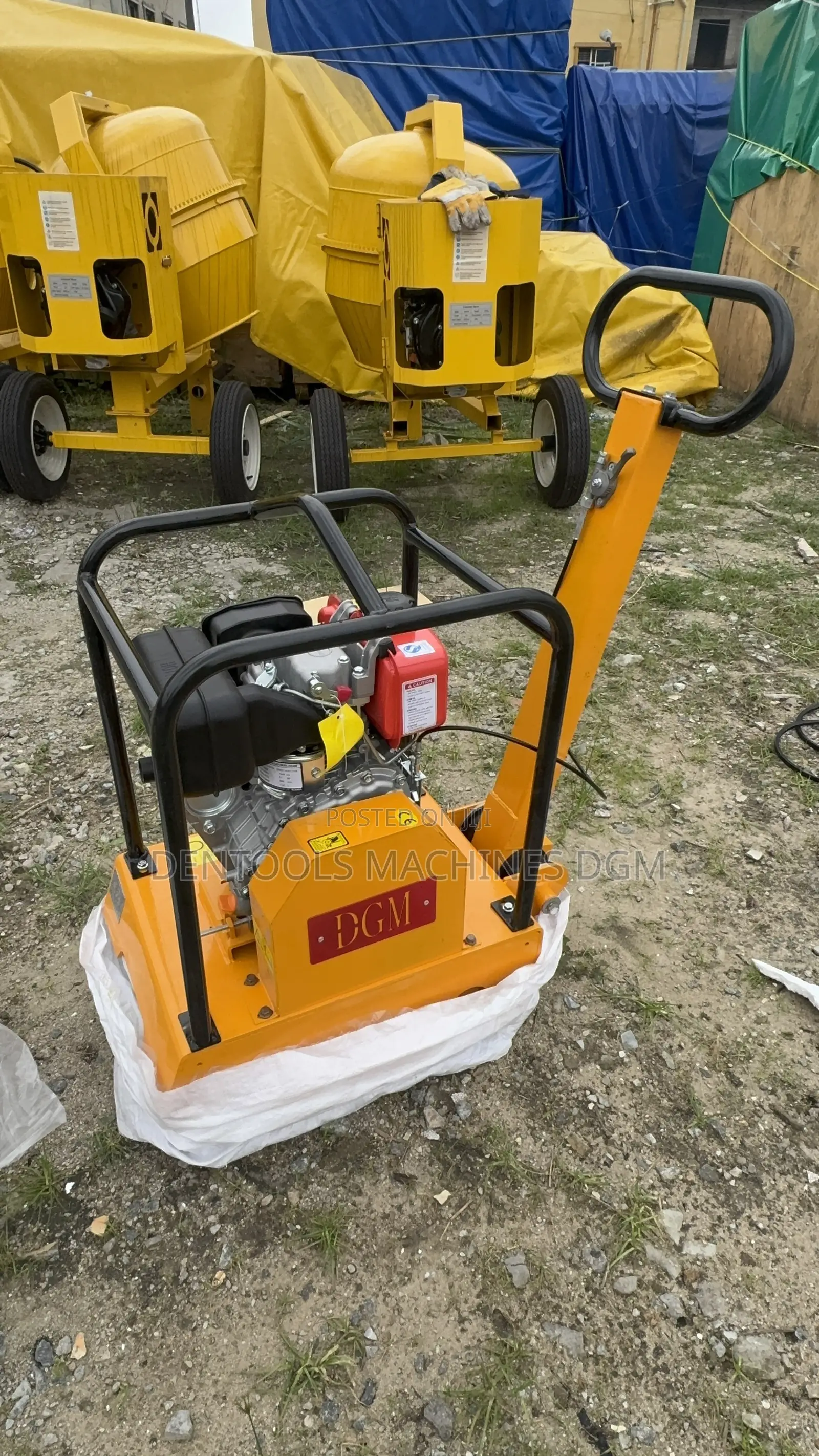 DGM C-120 Diesel Plate Compactor