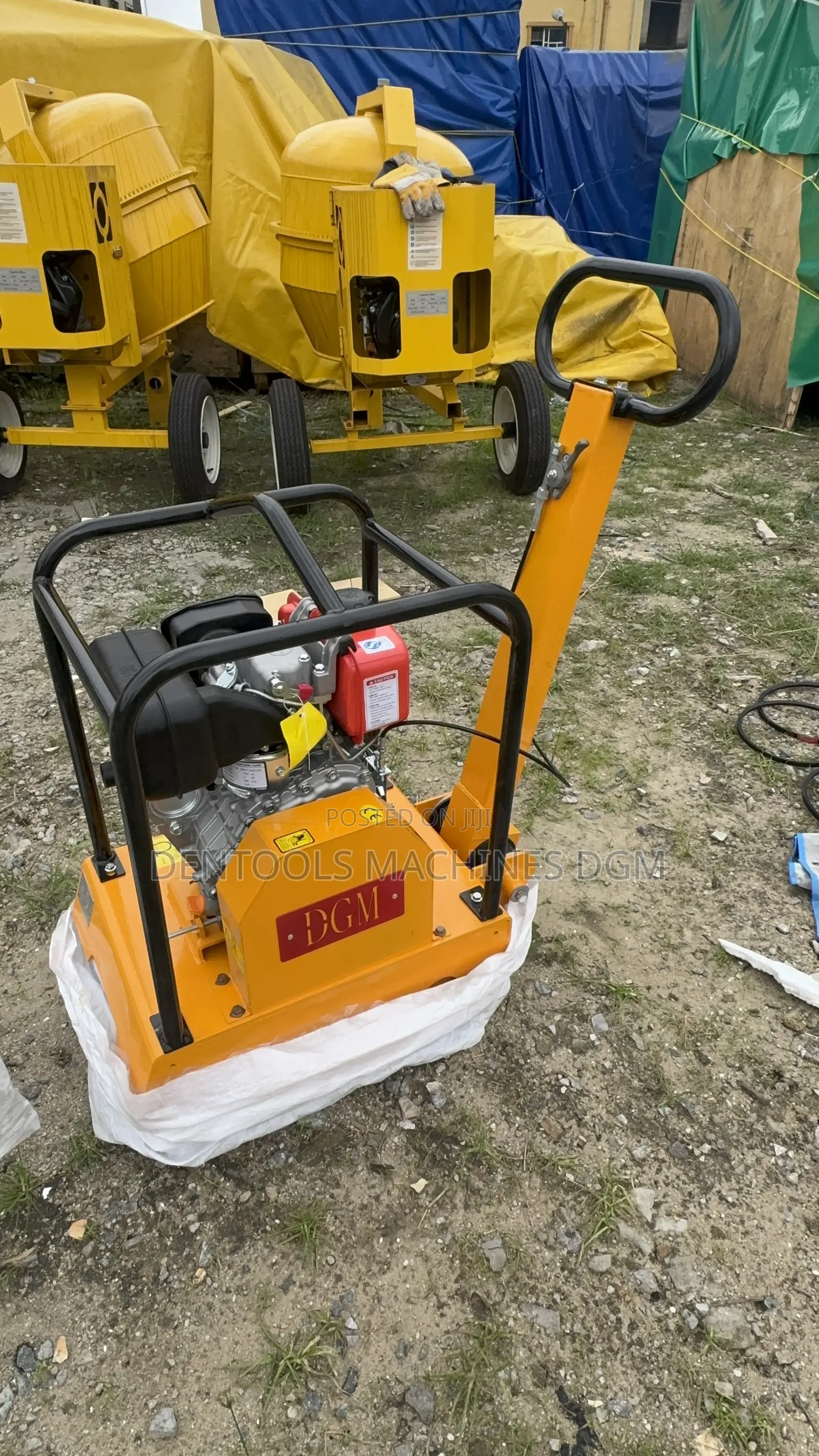 DGM C-120 Diesel Plate Compactor