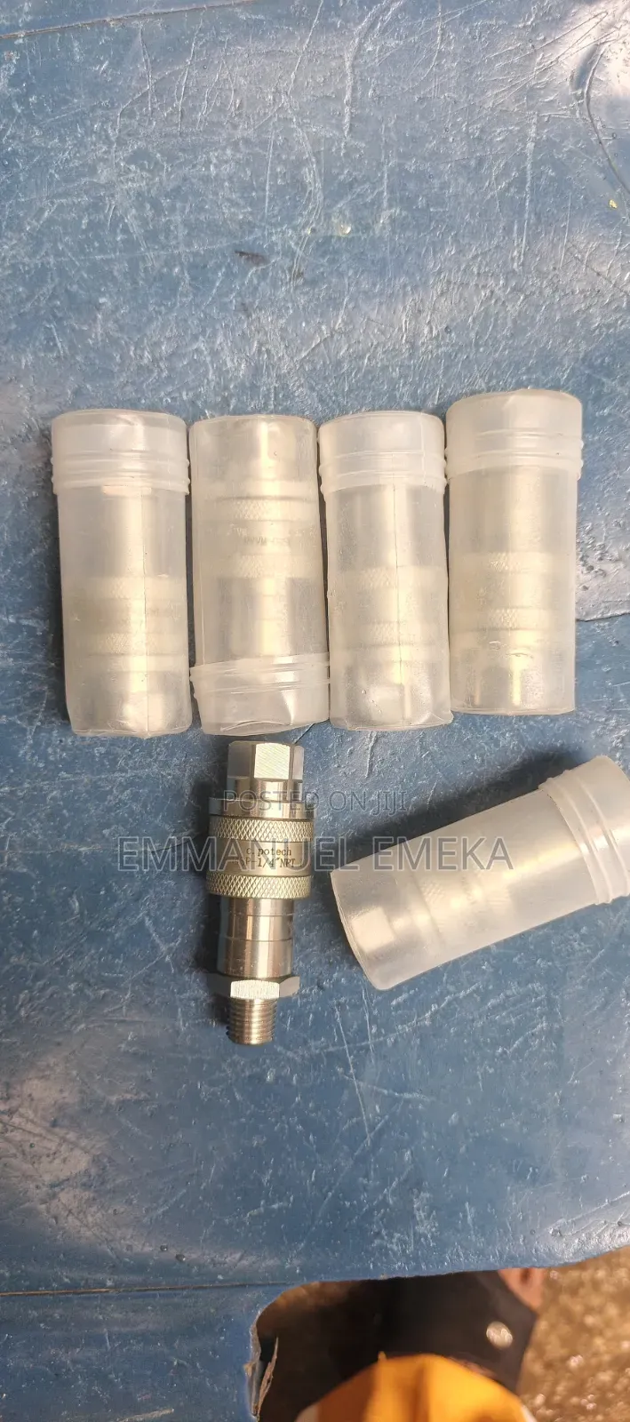 High-Pressure Hydraulic Quick Couplers 3/8 NPT