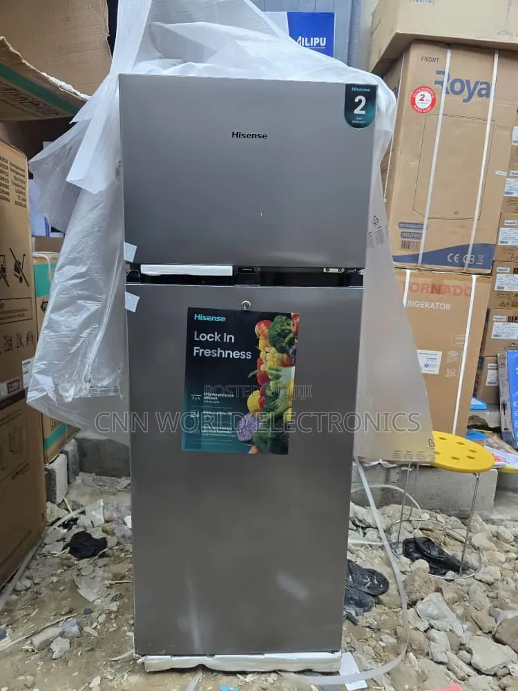 Brand New Hisense 205L Two Door Refrigerator Fast Cooling Warranty