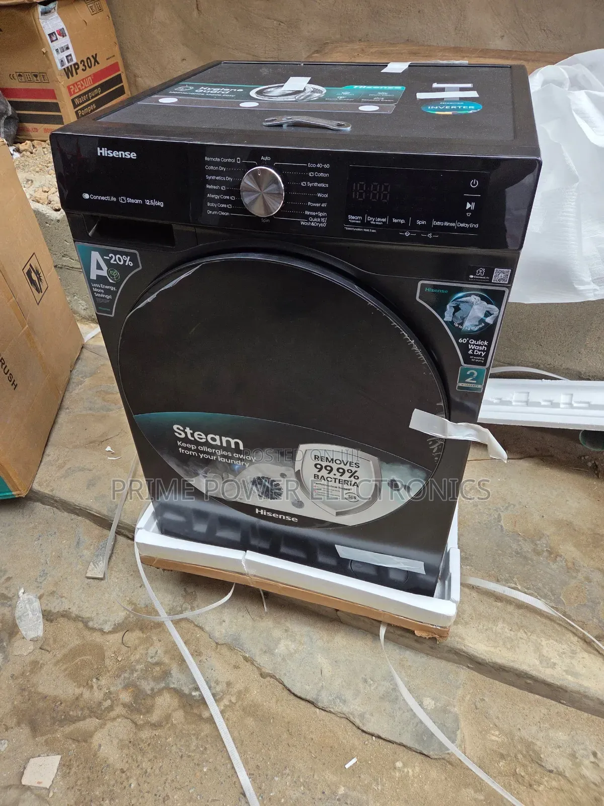 Powerful Hisense 10kg Washer Dryer