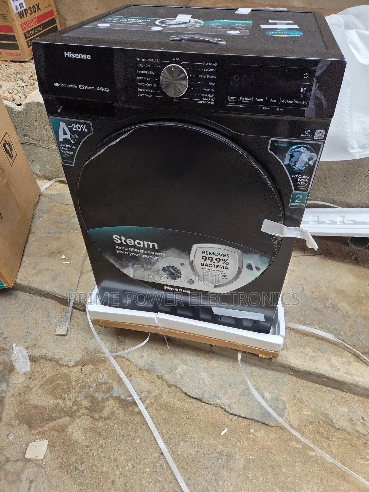 Upgrade Your Laundry With Hisense 10kg Wash Dry