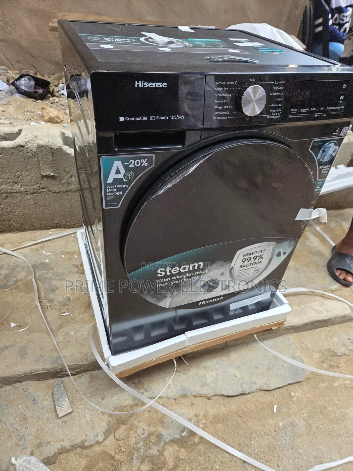 Hisense 10kg Automatic Washing Machine With Dryer