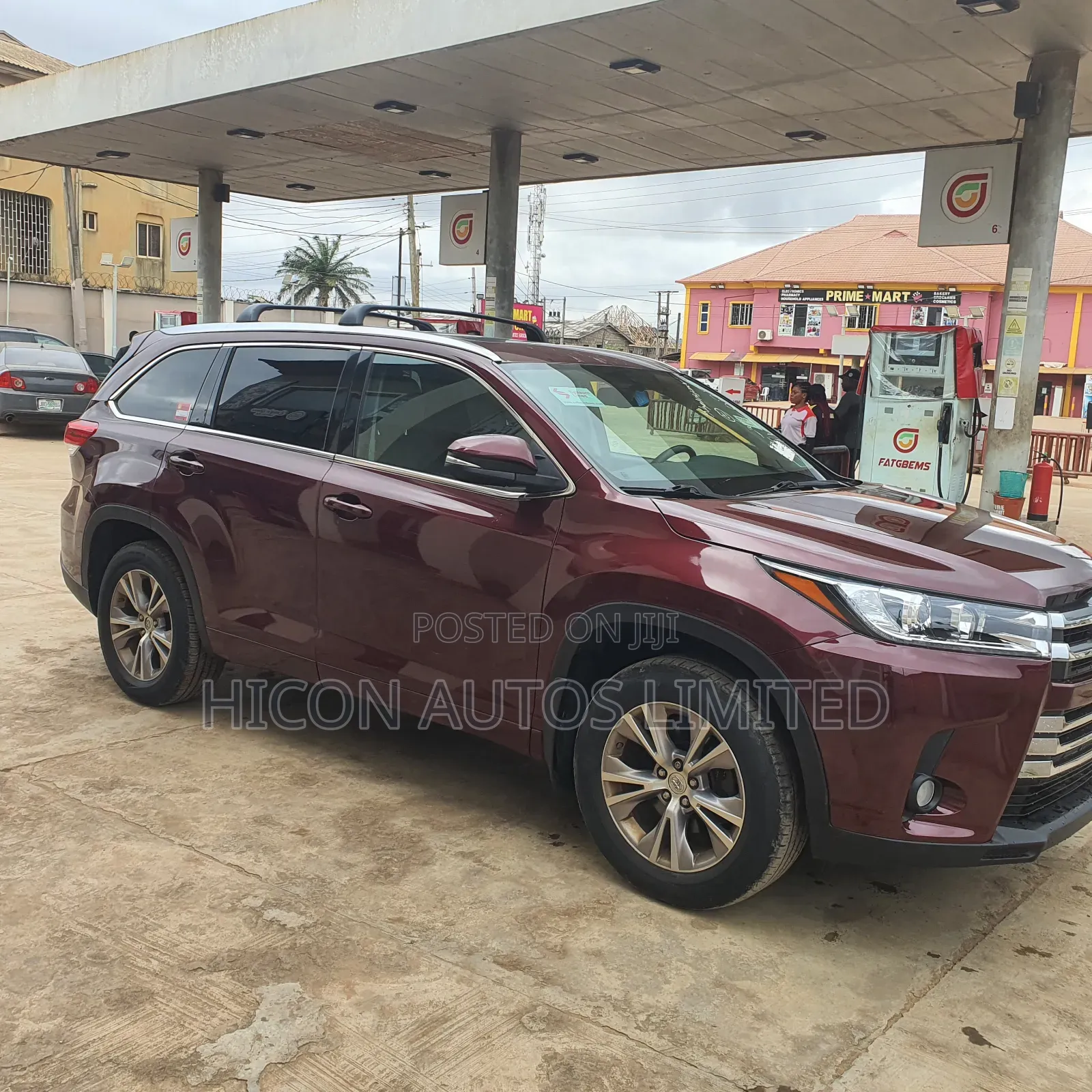 Toyota Highlander 2015 Burgundy